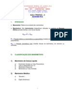 Manometro Diferencial Hidrostatica