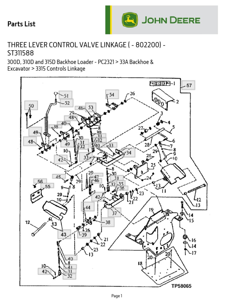 Parts list pdf tools equipment