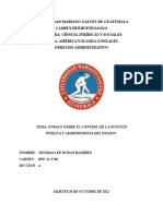 Ensayo Sobre El Control de La Función Publica y Admin Del Estado.