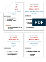 Syllabus de Mayo