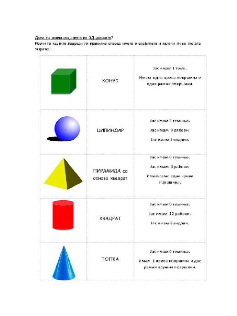 3Д форми | PDF