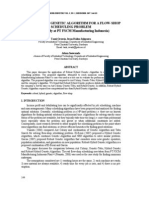 Robust-Hybrid Genetic Algorithm For A Flow-Shop Scheduling Problem (A Case Study at PT FSCM Manufacturing Indonesia)