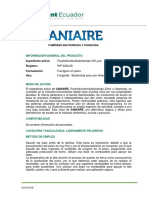 Ficha Tecnica Saniaire PDF