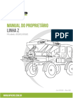 Dados técnicos de equipamento agrícola