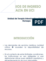 Criteriio de Ingreso a UTI 2016 - copia