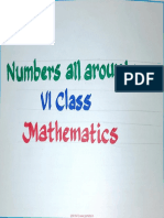 6th Maths 1st Lesson Plan M1