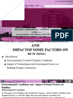 Environmental Conditions and Impact Factors on Building Design