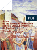 Actas de Las Jornadas de Historia Sobre El Descubrimiento de América