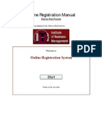 Online Registration Manual