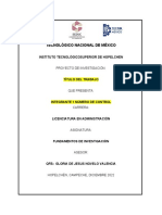 Formato Proyecto de Investigación - Modificado