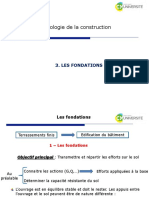 3 Technique de Construction Fondations