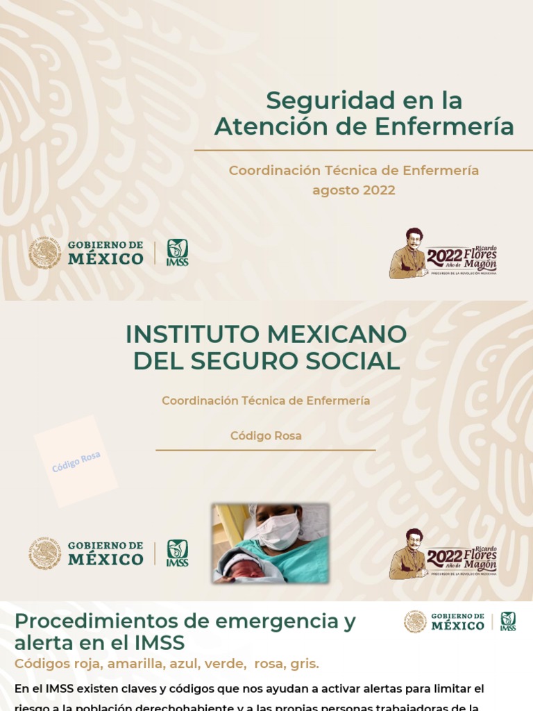 Protocolo Código Rosa en IMSS | PDF | Hospital | Medicina CLINICA