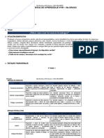 4° Grado - Experiencia de Aprendizaje N°09-1