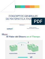 Conceptos Generales de Matemática Financiera