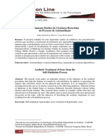 Tratamentos estéticos para cicatrizes de automutilação