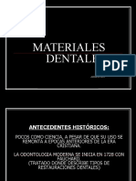 Materiales Dentales