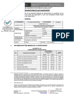 Reporte de supervisión ambiental minera Arasi