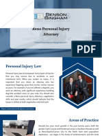 Reno Personal Injury Attorney - Benson & Bingham