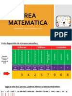 16 Abril - Area - Matematica