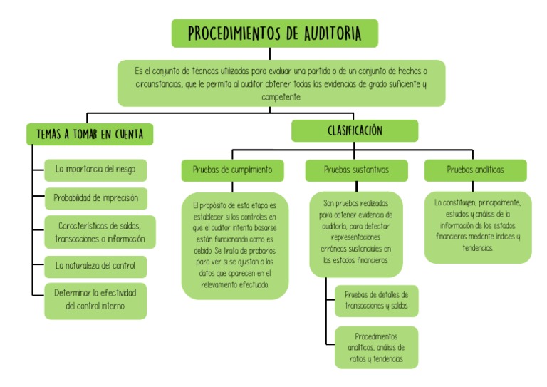 Procedimientos de Auditoria | PDF