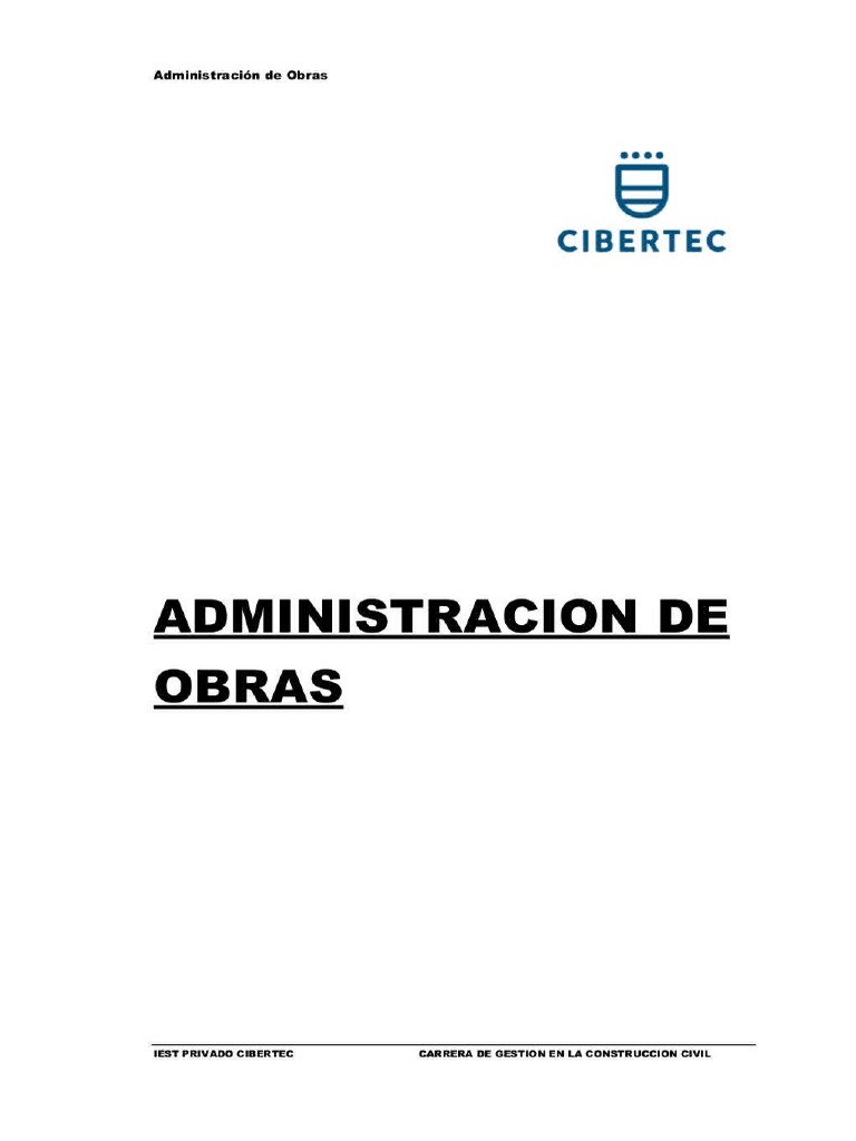 Manual 2020 Administracin de Obras 2062pdf PDF