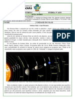 Aula 19 - 9º CN - Sistema Solar No Universo