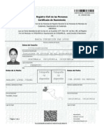 Certificado D Nacimiento