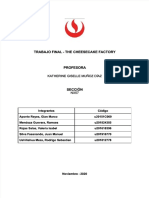 PDF Trabajo Comportamiendo Del Consumidor Sobre The Cheesecake Factory en Peru Compress