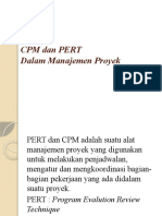 CPM Dan Pert Dalam Manajemen Proyek