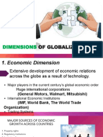 Dimensions of Globalization