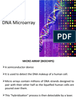 DNA Microarray Detects Genetic Makeup
