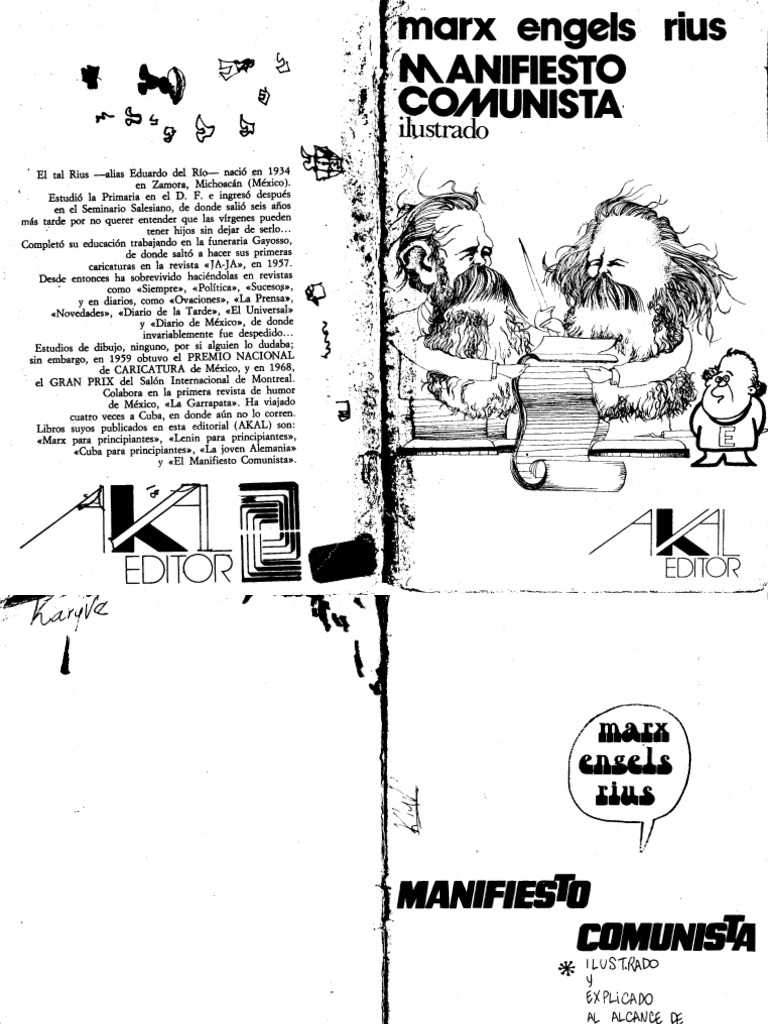Rius Manifiesto Comunista Ilustrado PDF