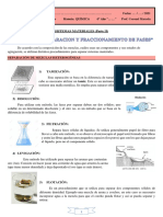 Metodos de Separación (Sistemas Materiales)