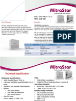 MITRASTAR DSL-2401HNA-T1CC-2016-08-24 Datasheet