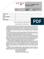 Exercício 3 - Linguagem Culta e Popular - Resposta