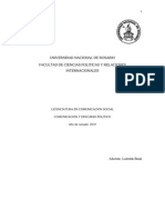 "Mordisquito... ¿A Mí Me La Vas A Contar?". Análisis Comunicacional Del Ciclo Radial "Pienso y Digo Lo Que Pienso""