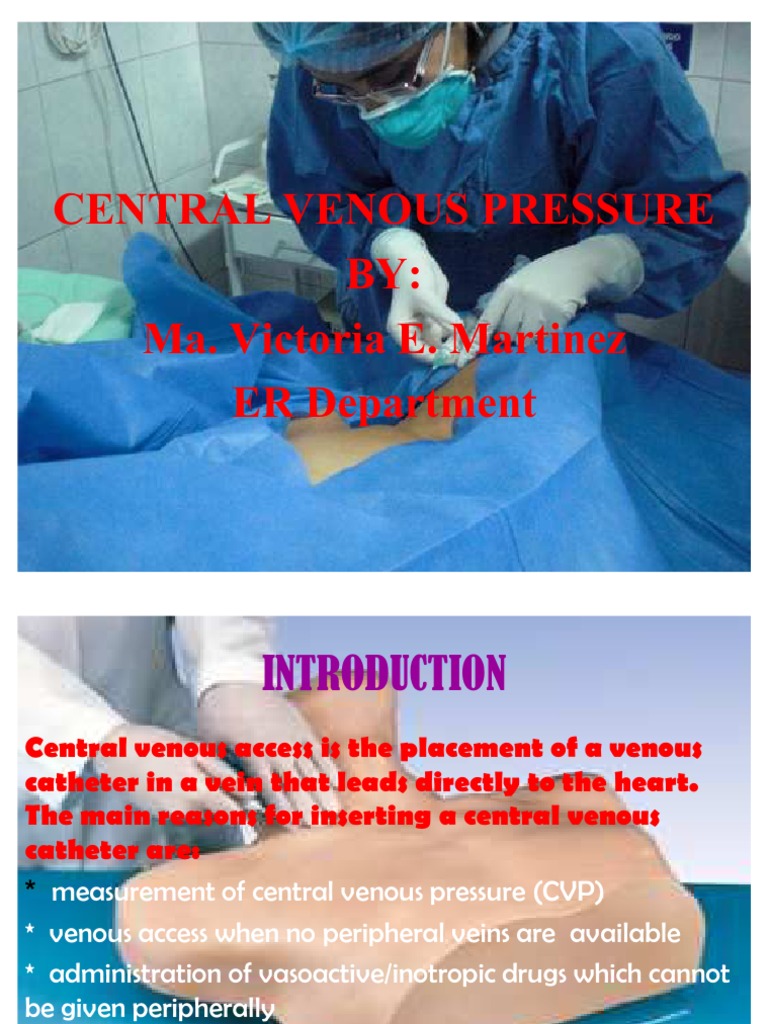 CVP | PDF | Vein | Health Sciences