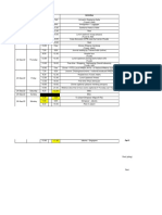 Itinerary DR Torres