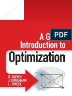 A Gentle Introduction To Optimization-Cambridge University Press (2014)