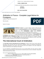 Arbitration in France - Complete Legal Advice For Foreigners