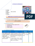 D4 A2 SESION Elaboramos Un Mural de Los Recursos Naturales