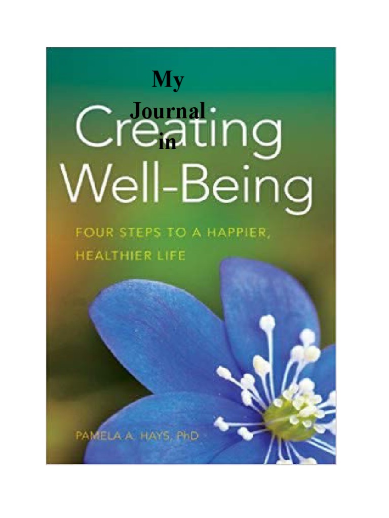 Creating WellBeing Journal PDF Thought Stress (Biology)
