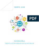 Modul Ajar Informatika VII - Teknologi Informasi Dan Komunikasi