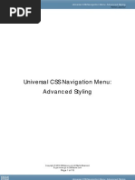 Download Universal CSS Navigation Menu by Dejan Vujic SN60790976 doc pdf