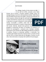 Biografia de Pablo Picasso