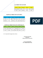 jadwal piket 2020