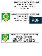 LAPORAN ASESMEN NASIONAL SMK TAHUN 2022