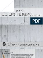 PKK 11 - KD 3.1 Sikap Dan Perilaku Wirausaha