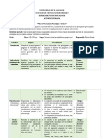 Plan de Intervencion para La Autoestima