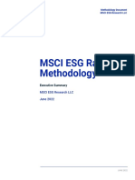 ESG Ratings Methodology Exec Summary